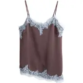 Next Top lichtblauw / chocoladebruin