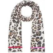 Codello Sjaal lichtbeige / bruin / pink / zwart