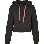Urban Classics Sweatshirt pink / zwart