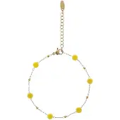 IZIA Armband geel / goud