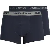 Jack & Jones Boxershorts 'Vincent' navy / grijs gemêleerd