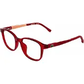 Lacoste L3667 46/16/130 Transparant rood Bio inj-g820 KIND L3667