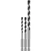 Bosch 2608707003 2608707003 Carbide Steen-spiraalboorset 5 mm, 6 mm, 8 mm Zeskant schacht 1 stuk(s)