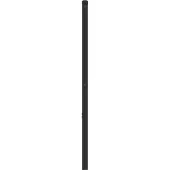 vidaXL Hoofdbord 160 cm metaal zwart