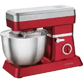 Bomann Keukenmachine 1200 W rood en zilver KM 398 CB