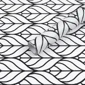 Ce - Zelfklevende Tapet - Waterdicht - Geometrisch patroon - 41x500cm