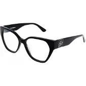 Karl Lagerfeld Bril - - KL6053 N - Dames - Zwart - Kunststof 54/16/140