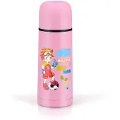 Promis TMD03 - Thermosfles - Roze - Voetballer - 0,3 l
