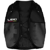 LEKI - Trail Running Quiver Vest 6 - Trailrunningrugzak S/M, grijs/zwart