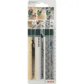 Bosch 3-Delige Decoupeerzaagbladenset Progressor T-Schacht - 2609256743