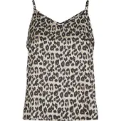 Urban Classics Top beige / geel / zwart
