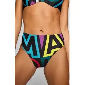 Puma zwemslip voor Dames, Roze/Rood, Maat M