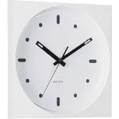 Karlsson Incesante Wandklok | Ø25cm | Wit