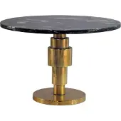 Wohnling Salontafel zwart marmeren blad 60x60 cm