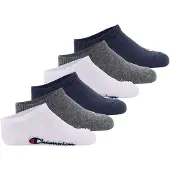 Champion Sokken blauw / grijs gemêleerd / rood / wit