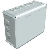 Obo Bettermann T250 Aftakkast (l x b x h) 240 x 190 x 95 mm Grijs-wit (RAL 7035) IP66 1 stuk(s)