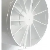 Venture douche-/toiletventilator Decor 100, wit, (hxb) 158x158mm