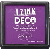 Aladine inktkussen paars XL voor creatieve decoratie op hout en karton.