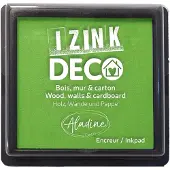 Aladine inktkussen groen XL voor knutselen en decoratie.