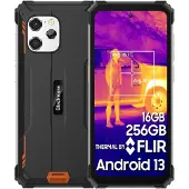 Blackview BV8900 - Robuuste Smartphone - 16GB RAM - 256GB - Warmtebeeldcamera - 6.5 inch - 10000mAh - IP68 Waterdicht - Outdoor Mobiele Telefoon - NFC - GPS - Oranje