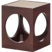 Woood Trax Bijzettafel - Acaciahout - Bruin - 45x37x37