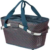 Basil Flair - Carry All achtermand MIK - 22L - Navy - Waterafstotend - Reflectiedetails