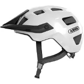 ABUS Fietshelm MOTRIP shiny white L - 57-61 cm - wit - Geschikt voor gebruik op mountainbikes - 350 g