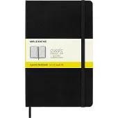 Moleskine Classic Notitieboek - Large - Hardcover - Geruit - Zwart