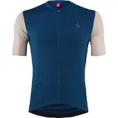 Loeffler Skys Clear Mid Full Zip Korte Mouw Wielertrui
