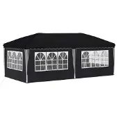 vidaXL Pop-up Feesttent 575 x 288 x 245 cm Antraciet