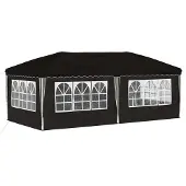 vidaXL Pop-up Feesttent 575 x 288 x 245 cm Zwart