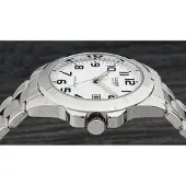 Casio Collectie Heren Zilveren Horloge MTP-1259PD-7BEG