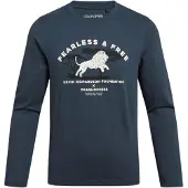 Craghoppers Kinder/Kids Cruz Lion Nosilife T-shirt met lange mouwen (Blauwe steen)