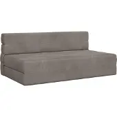 vidaXL Vouwbare Sofa Bed Lichtgrijs 152 x 86,5 x 60 cm Stof