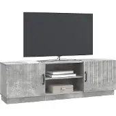 vidaXL TV Kast Betongrijs 150 x 31 x 47 cm Bewerkt hout