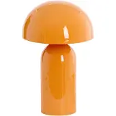 Light & Living Champignon tafellamp Tolima glans oranje - Ø 31cm