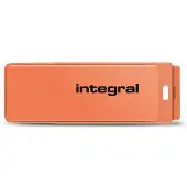 Integral Neon USB 2.0 stick, 32 GB, oranje