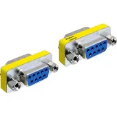 DeLOCK RS232 koppelstuk - 9-polig serieel female naar 9-polig serieel female