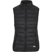 Trespass Vrouwen, Buitenjas, Teeley Vouwvest (L), Zwart, L