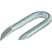 Suki Draadkrammen Din 1159 - Verzinkt Metaal - 3,1x31mm - 400 Stuks