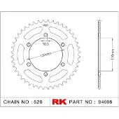 Rk 4008 520 Achtertandwiel