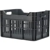 URBAN PROOF Fiets Gerecyclede fietskrat Click 30 liter - Asgrijs