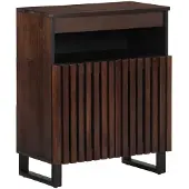 vidaXL Dressoir 60x34x75 cm massief mangohout bruin