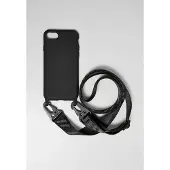 Urban Classics Phonecase with Logo Strap iPhone 6/7/8 Zwart