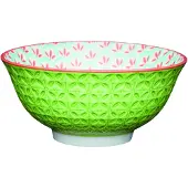 Kitchencraft Keramische Kom Met Geometrische Print