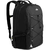 Nomad Silfra 28L Rugzak | Zwart | Laptop Rugtas met Laptopvak 15,6" | School / Werk | Heren / Dames / Jongens | Ergonomische Schooltas | Waterafstotend