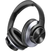 OneOdio Focus A10 – Zwart/Paars – Over-Ear Bluetooth Koptelefoon – Hybrid ANC – 50H Batterijduur – Dual Device Pairing