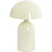 Light & Living Champignon tafellamp Tolima glans crème - Ø 23cm