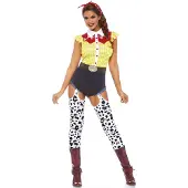Leg avenue 3PC. Giddy Up Cowgirl bevat Multicolor Kleur