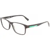 Lacoste L3649 N 52/15/135 Matte zwarte Bio geïnjecteerde Bril BOY L3649 N